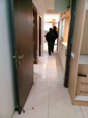 Building Lobby in 3 BHK Apartment at Rishita Manhattan, Gomti Nagar – for Rent