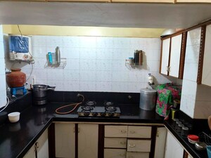 Kitchen in 3 BHK Apartment at Shyamal – for Rent