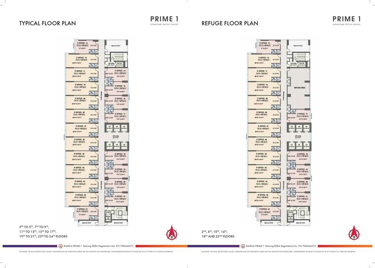 Master Plan, raheja-prime-1 Commercial Office Space 1450 Sq.Ft. In Juinagar Navi Mumbai 9847089