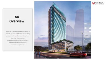  Office Space – Exterior View View at Raheja Prime 1, Juinagar - for Sale