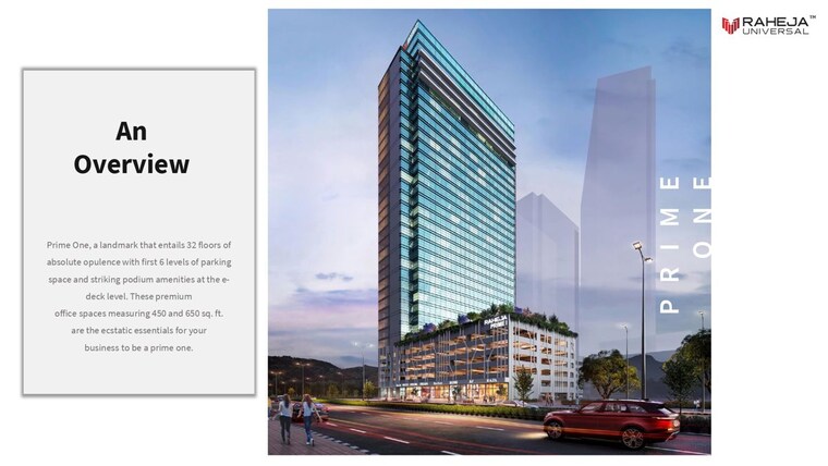 Exterior View, raheja-prime-1 Commercial Office Space 1450 Sq.Ft. In Juinagar Navi Mumbai 9847089