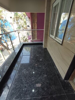 Balcony in 2 BHK Builder Floor at Hal 2nd Stage – for Rent
