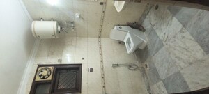 Bathroom in 3 BHK Builder Floor at Panchsheel Vihar – for Rent