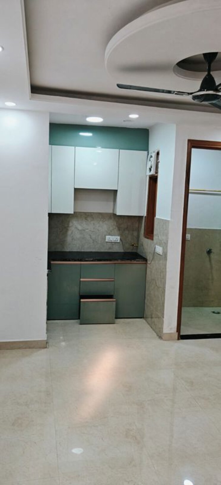 Kitchen, sheikh sarai 1 Bedroom 450 Sq.Ft. Builder Floor In Sheikh Sarai Delhi 9647279