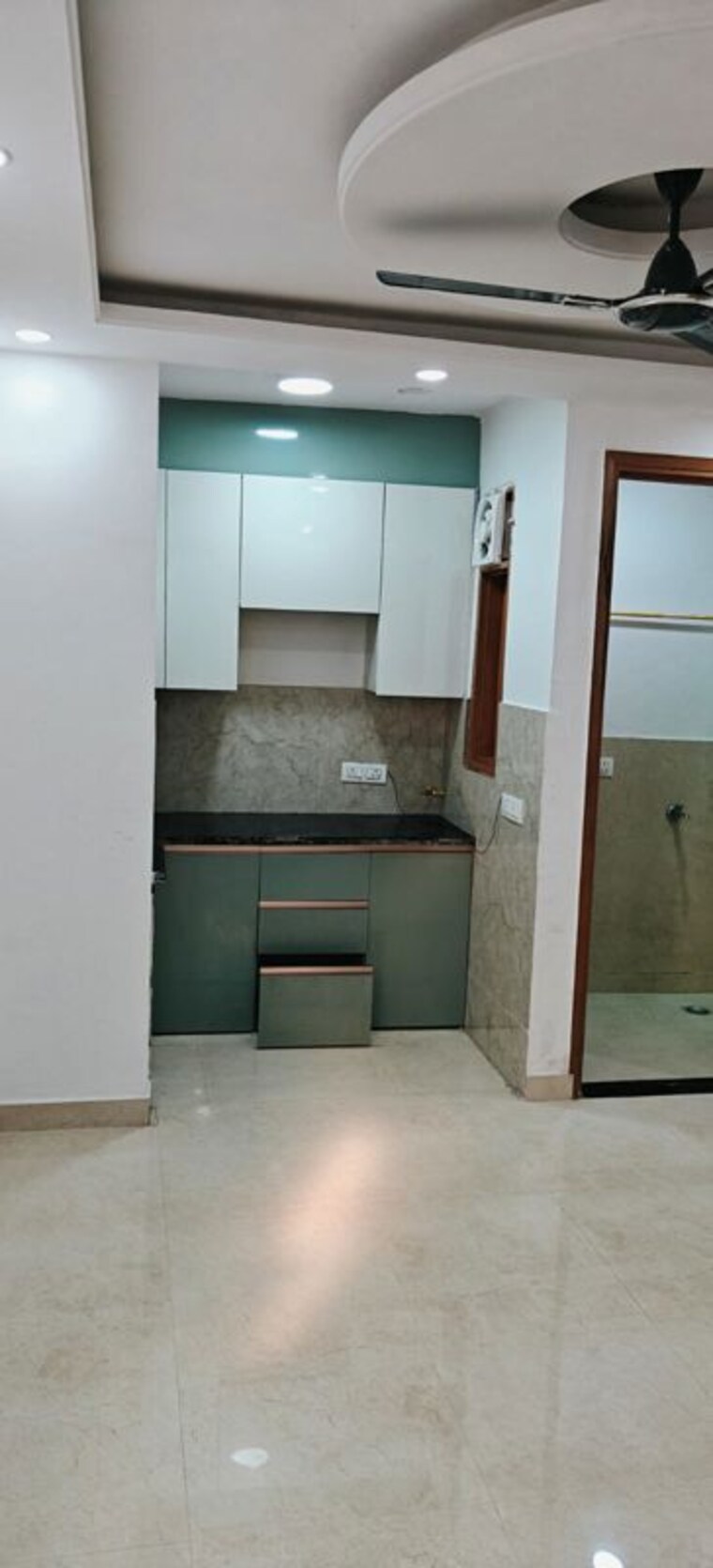 Kitchen, sheikh sarai 1 Bedroom 450 Sq.Ft. Builder Floor In Sheikh Sarai Delhi 9647279