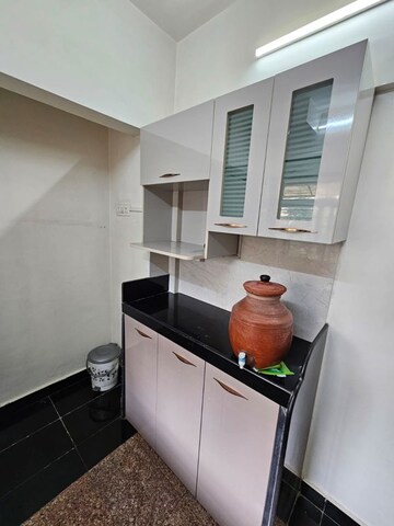 Kitchen in 1 BHK Apartment at Sapta Green Acres I, Ghodbunder Road – for Rent