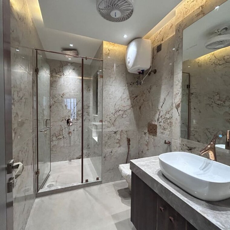 Bathroom, sushant lok i 3 Bedroom 215 Sq.Yd. Builder Floor In Sushant Lok I Gurgaon 9847215