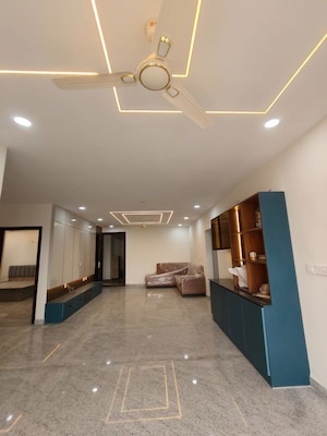 Building Lobby in 2.5 BHK Apartment at Aparna Serene Park, Kondapur – for Rent