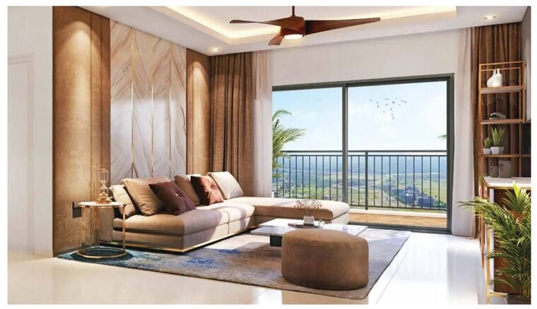 Living Room, sector 5 kharghar 2 Bedroom 735 Sq.Ft. Apartment In Sector 5 Kharghar Navi Mumbai 9847219