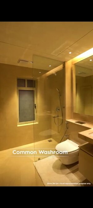 Bathroom in 3 BHK Apartment at Godrej Exquisite, Ghodbunder Road – for Sale