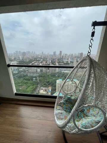 Balcony in 3.5 BHK Apartment at Dosti Eastern Bay, Wadala – for Rent