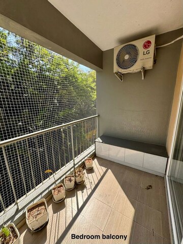 Balcony in 3 BHK Apartment at Krishvi Dhavala, Bellandur – for Rent