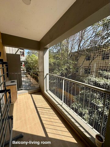 Balcony in 3 BHK Apartment at Krishvi Dhavala, Bellandur – for Rent