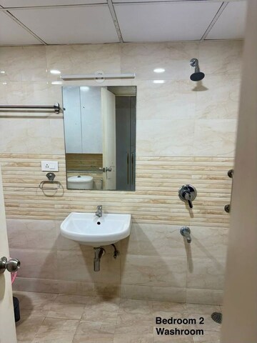 Bathroom in 3 BHK Apartment at Krishvi Dhavala, Bellandur – for Rent