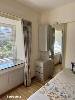 Bathroom in 3 BHK Apartment at Krishvi Dhavala, Bellandur – for Rent