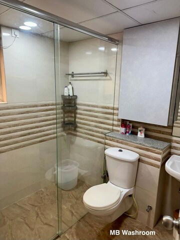 Bathroom in 3 BHK Apartment at Krishvi Dhavala, Bellandur – for Rent