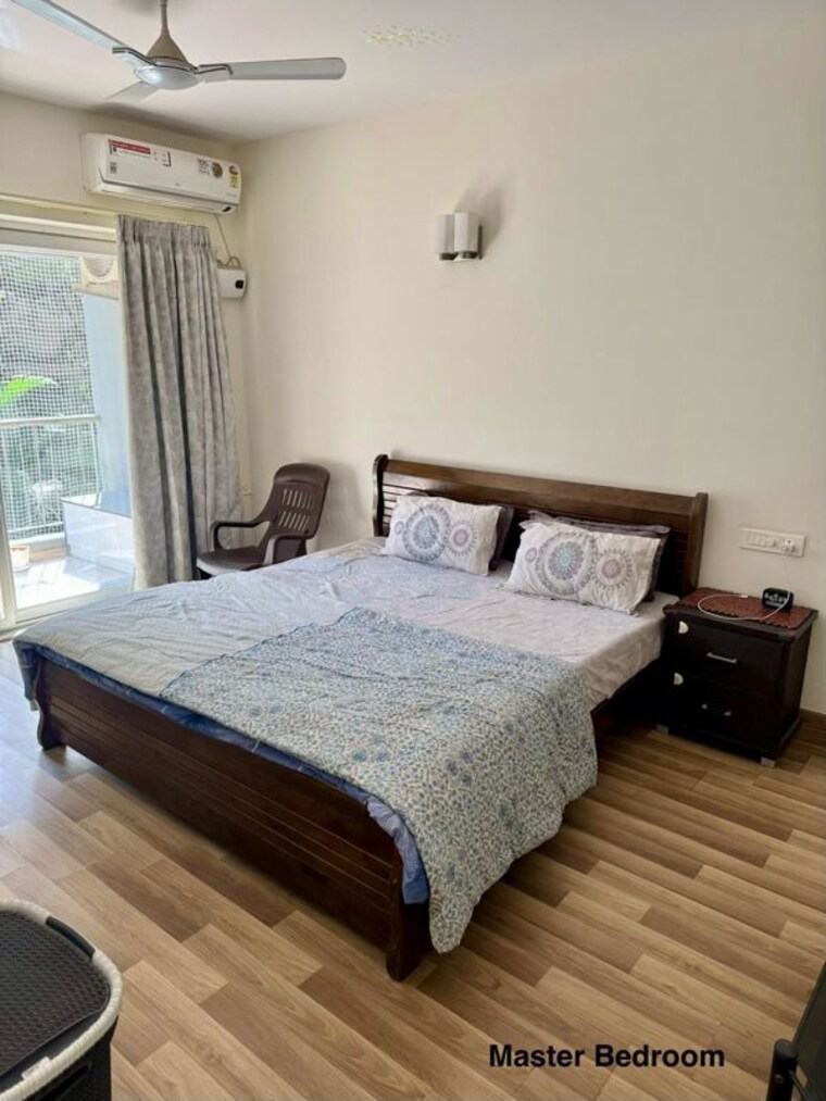 Bedroom, krishvi-dhavala 3 Bedroom 2500 Sq.Ft. Apartment In Bellandur Bangalore 9847355
