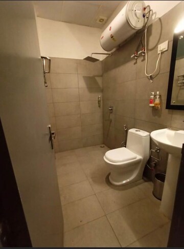 Bathroom in 1 BHK Builder Floor at S R Green City, Sector 49 – for Rent