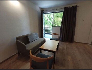 Living Room in 1 BHK Builder Floor at S R Green City, Sector 49 – for Rent