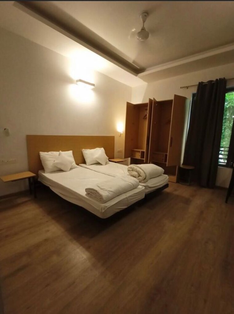 Bedroom, s-r-green-city 1 Bedroom 750 Sq.Ft. Builder Floor In Sector 49 Gurgaon 9847391