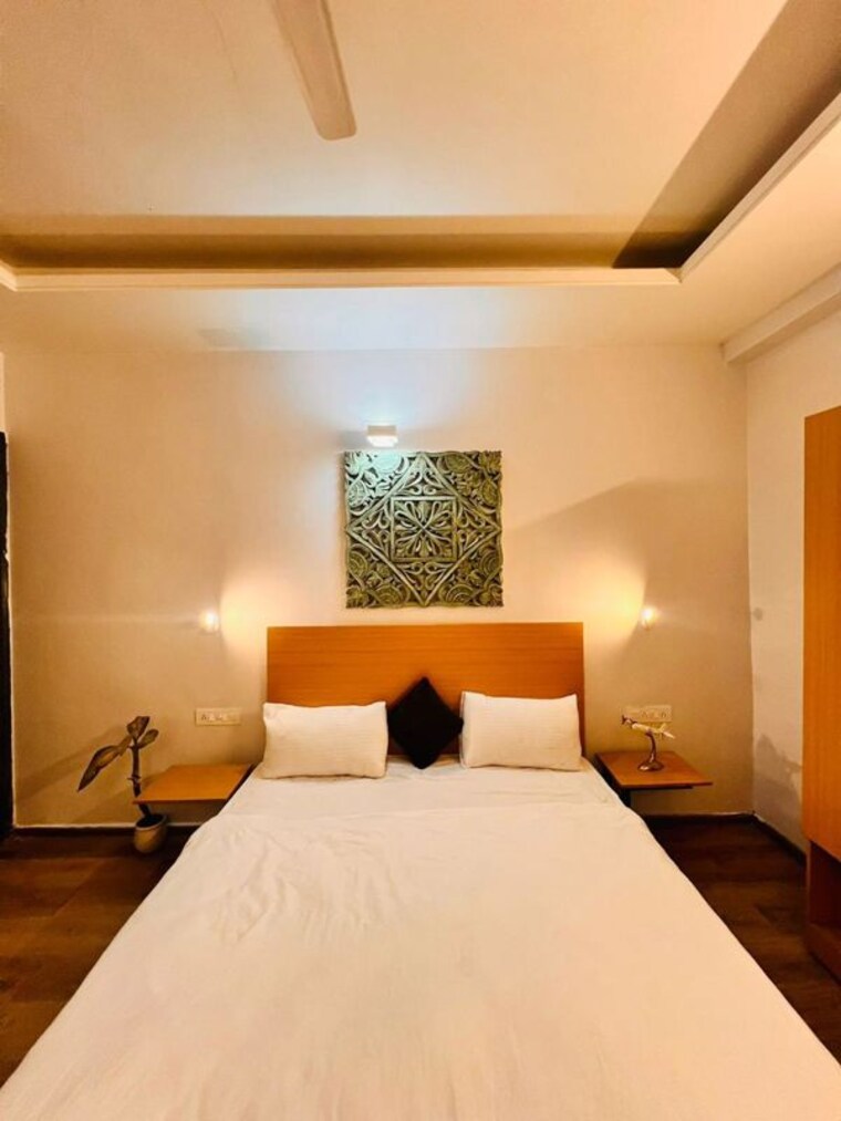 Bedroom, s-r-green-city 1 Bedroom 750 Sq.Ft. Builder Floor In Sector 49 Gurgaon 9847391
