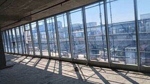 Balcony in  Showroom at Jubilee Hills – for Rent