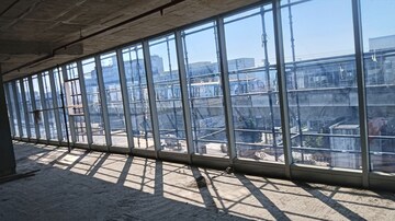 Balcony in  Showroom at Jubilee Hills – for Rent