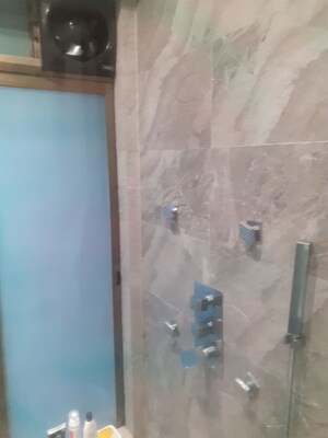 Bathroom in 2 BHK Apartment at K Rahega Palm Springs, Malad West – for Rent