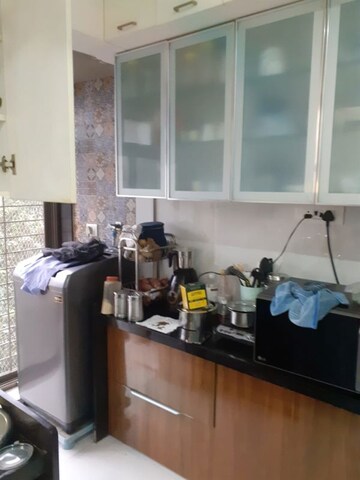 Kitchen in 2 BHK Apartment at K Rahega Palm Springs, Malad West – for Rent