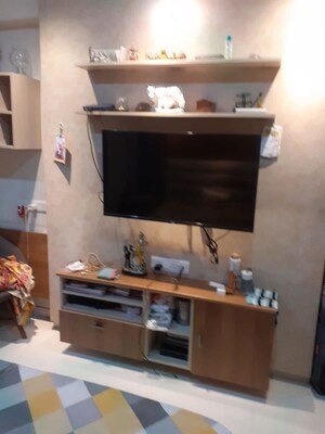 Furnished Amenities in 2 BHK Apartment at K Rahega Palm Springs, Malad West – for Rent