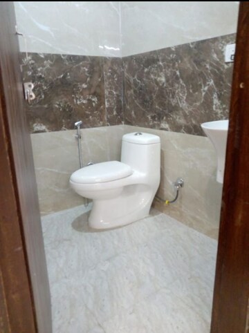 Bathroom in 3 BHK Builder Floor at Chattarpur – for Rent