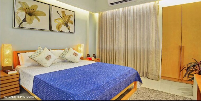 Bedroom, godrej-seven 3 Bedroom 1283 Sq.Ft. Apartment In Joka Kolkata 9847492