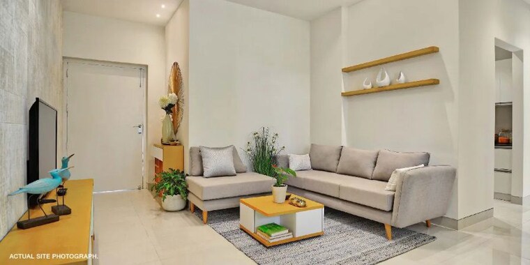 Living Room, godrej-seven 3 Bedroom 1283 Sq.Ft. Apartment In Joka Kolkata 9847492