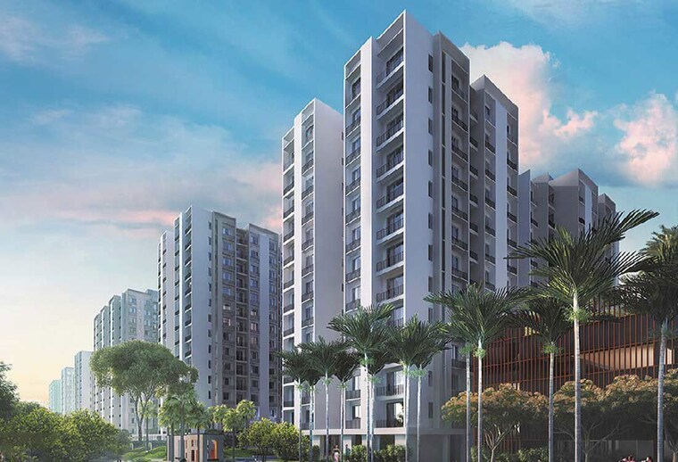 Exterior View, godrej-seven 3 Bedroom 1283 Sq.Ft. Apartment In Joka Kolkata 9847492