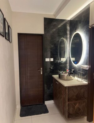 Bathroom in 3 BHK Apartment at My Home Krishe, Financial District – for Rent