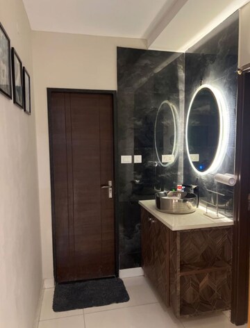 Bathroom in 3 BHK Apartment at My Home Krishe, Financial District – for Rent
