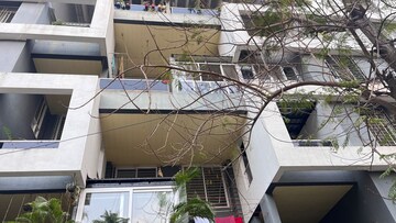 Balcony in 3 BHK Apartment at Topaz CHS Shivajinagar, Senapati Bapat Road – for Rent