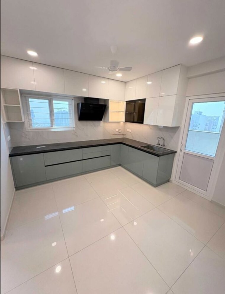 Kitchen, rajapushpa-provincia 3 Bedroom 2660 Sq.Ft. Apartment In Narsingi Hyderabad 9847537