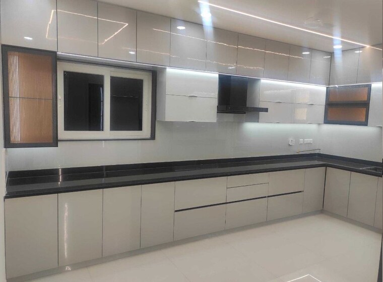 Kitchen, rajapushpa-provincia 3 Bedroom 2660 Sq.Ft. Apartment In Narsingi Hyderabad 9847541