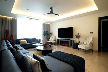 Bedroom in 5 BHK Apartment at Panchshil Towers, Kharadi – for Sale