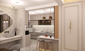 Kitchen in 3 BHK Apartment at Hermes Heritage Homes, Shastrinagar – for Sale