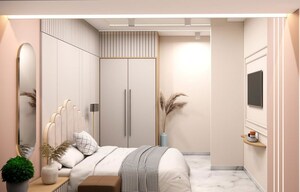 Bedroom in 3 BHK Apartment at Hermes Heritage Homes, Shastrinagar – for Sale