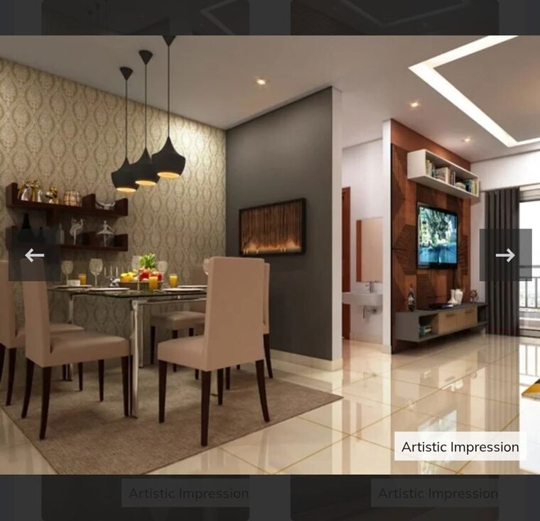 Living Room, godrej-evergreen-square 2 Bedroom 700 Sq.Ft. Apartment In Hinjewadi Phase 3 Pune 9847651