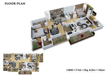 2.5 BHK Apartment For Sale in Modipuram