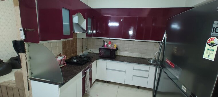 Kitchen, sikka-kimantra-greens 3 Bedroom 1375 Sq.Ft. Apartment In Sector 79 Noida 9847669