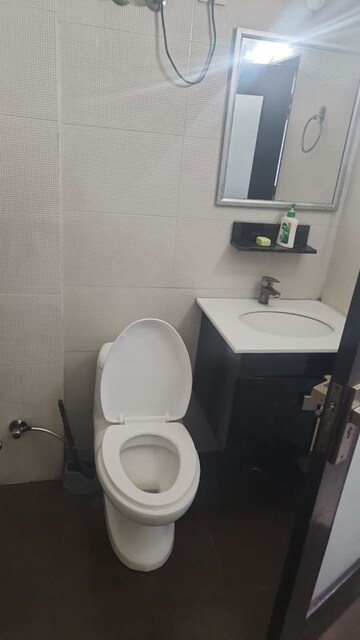 Bathroom in 2 BHK Builder Floor at Kalkaji – for Rent