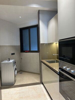 Kitchen in 3 BHK Apartment at Kalpataru Magnus, Bandra East – for Rent