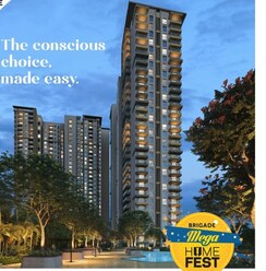 3.5 BHK + Extra Room Apartment For Sale in Brigade Lakecrest