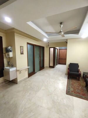 Bedroom in 4 BHK Builder Floor at South Extension I – for Rent