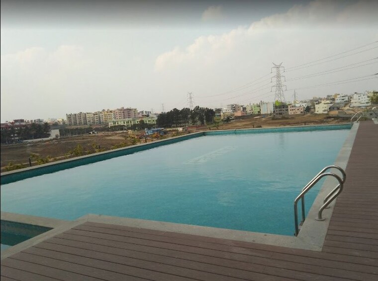 Swimming Pool, pashmina-waterfront 3 Bedroom 1850 Sq.Ft. Apartment In Old Madras Road Bangalore 9847727